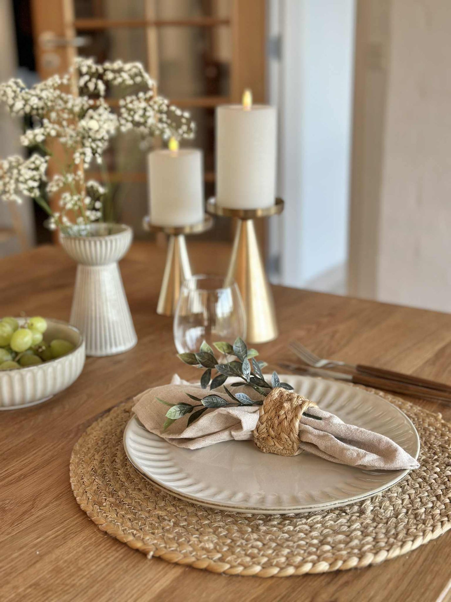 Tallrik VIGA Sand - Flera storlekar