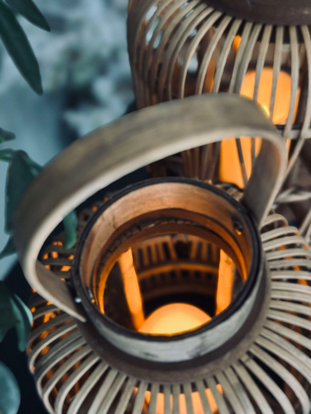 Lykta med LED-ljus - Small