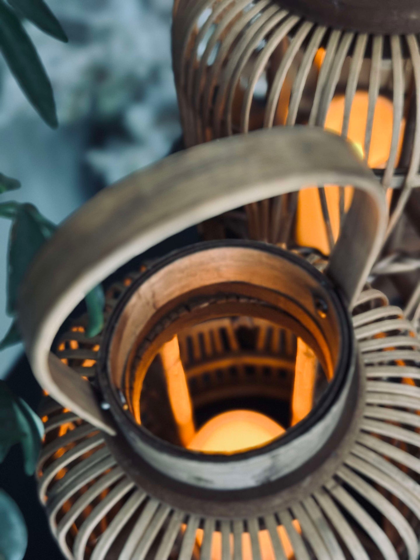 Lykta med LED-ljus - Small