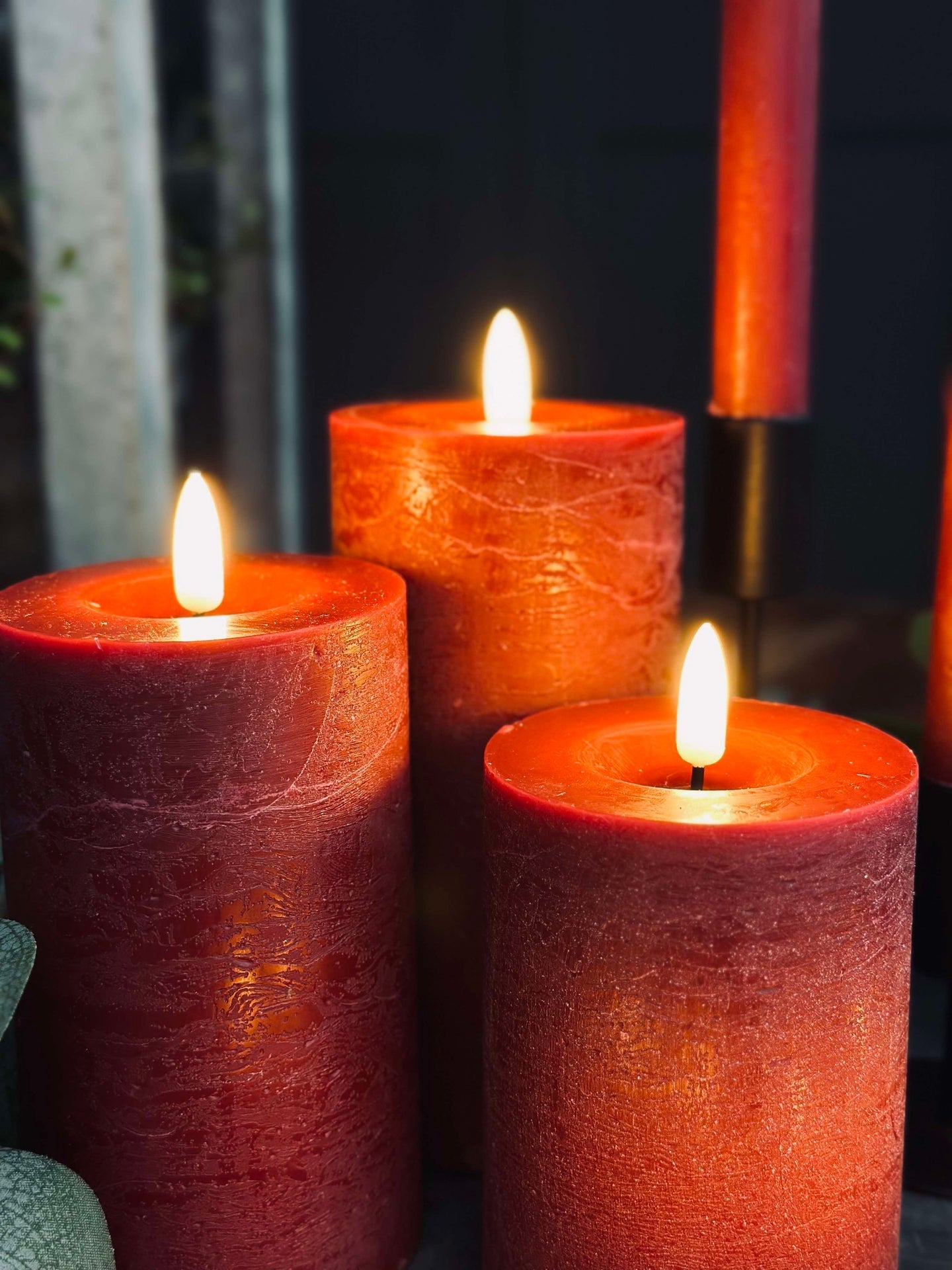 LED Ljuspaket med 10 delar - Röd