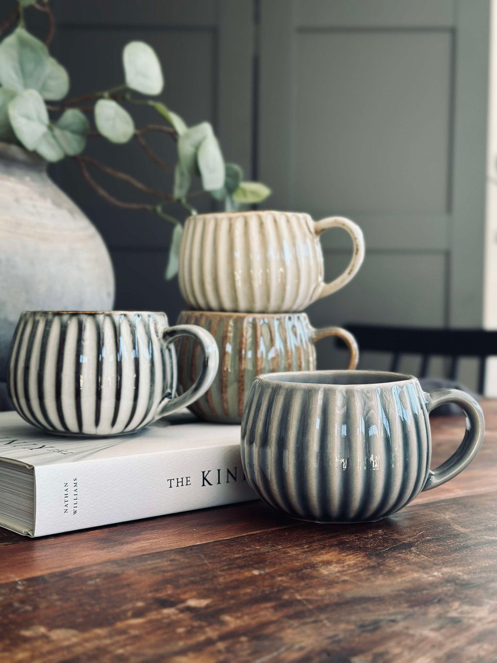 Mugg VIGA Rand - Grå