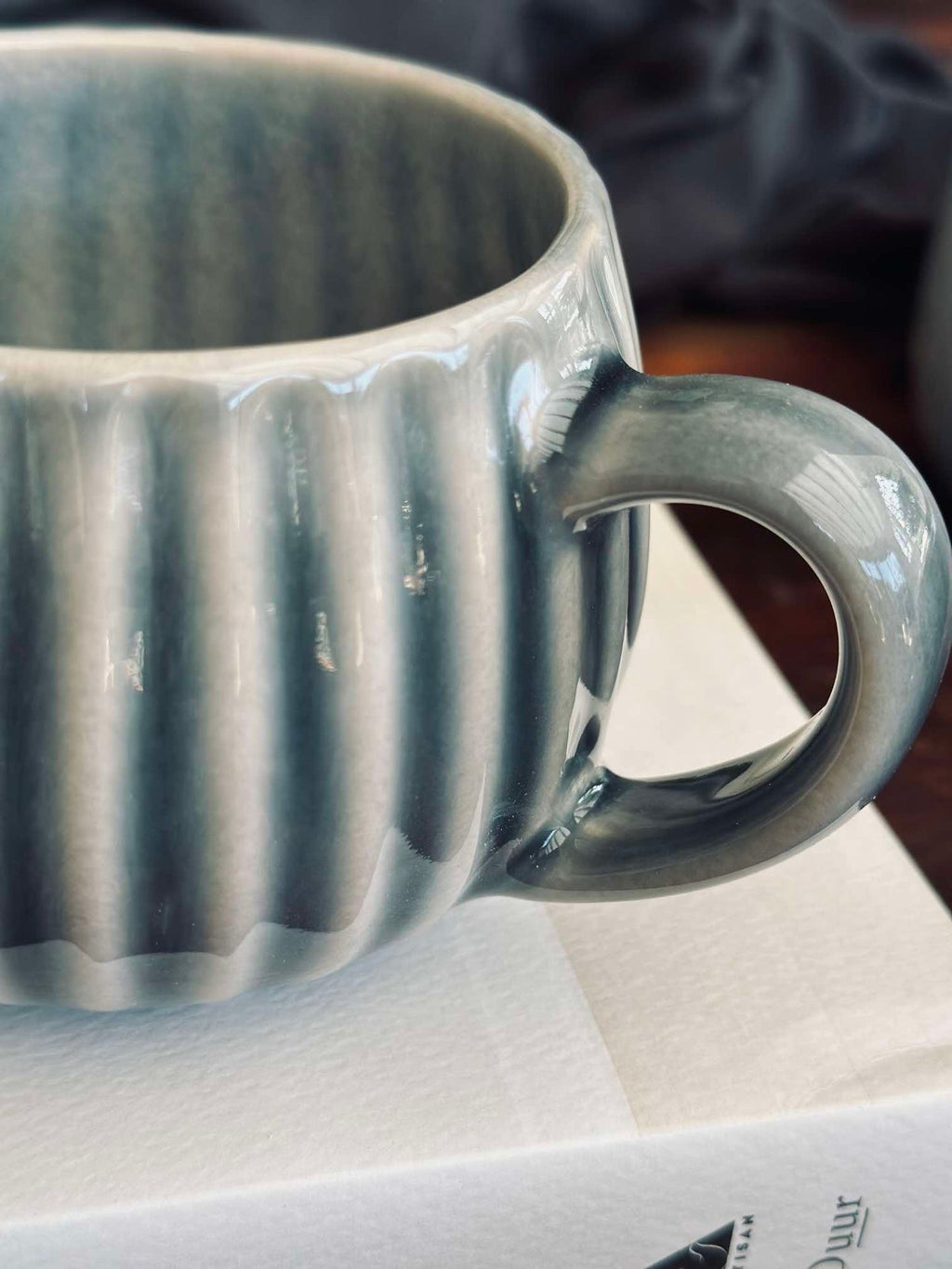 Mugg VIGA Rand - Blå