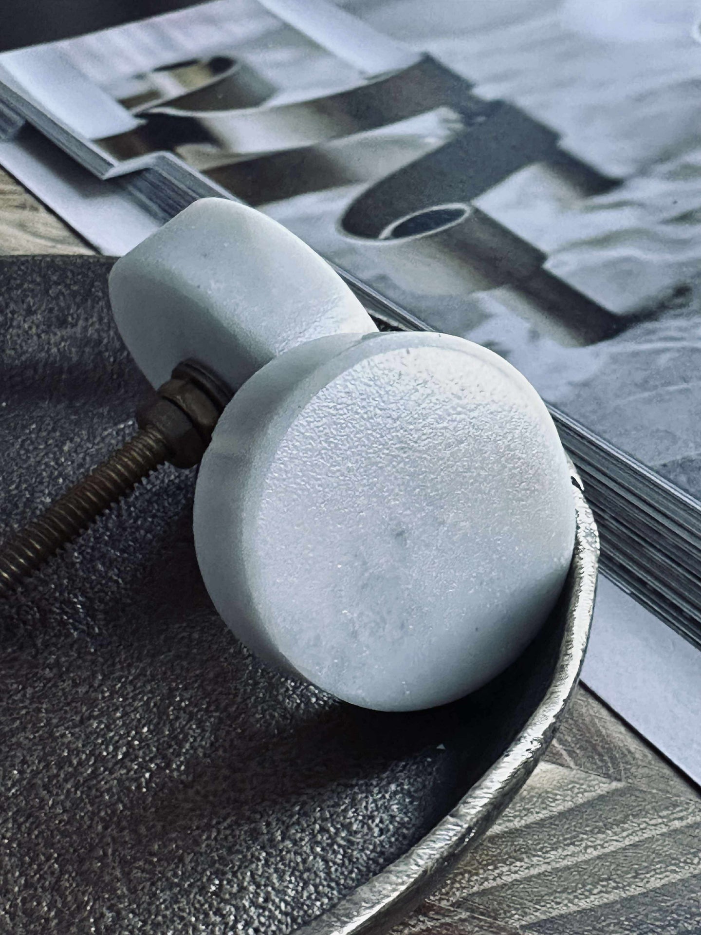 Handtag marmor - 2 st.