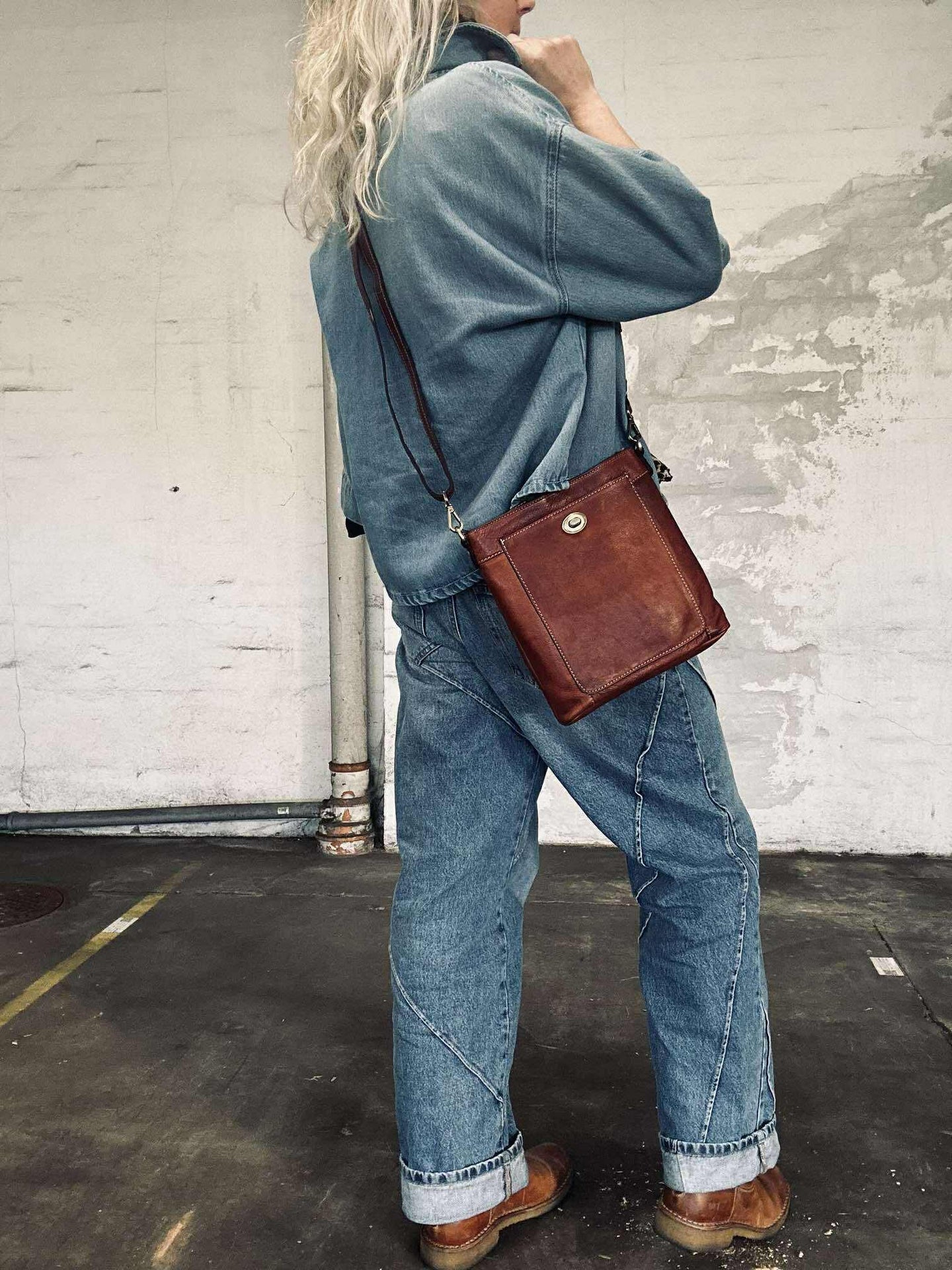 Crossover Moa liten - Cognac