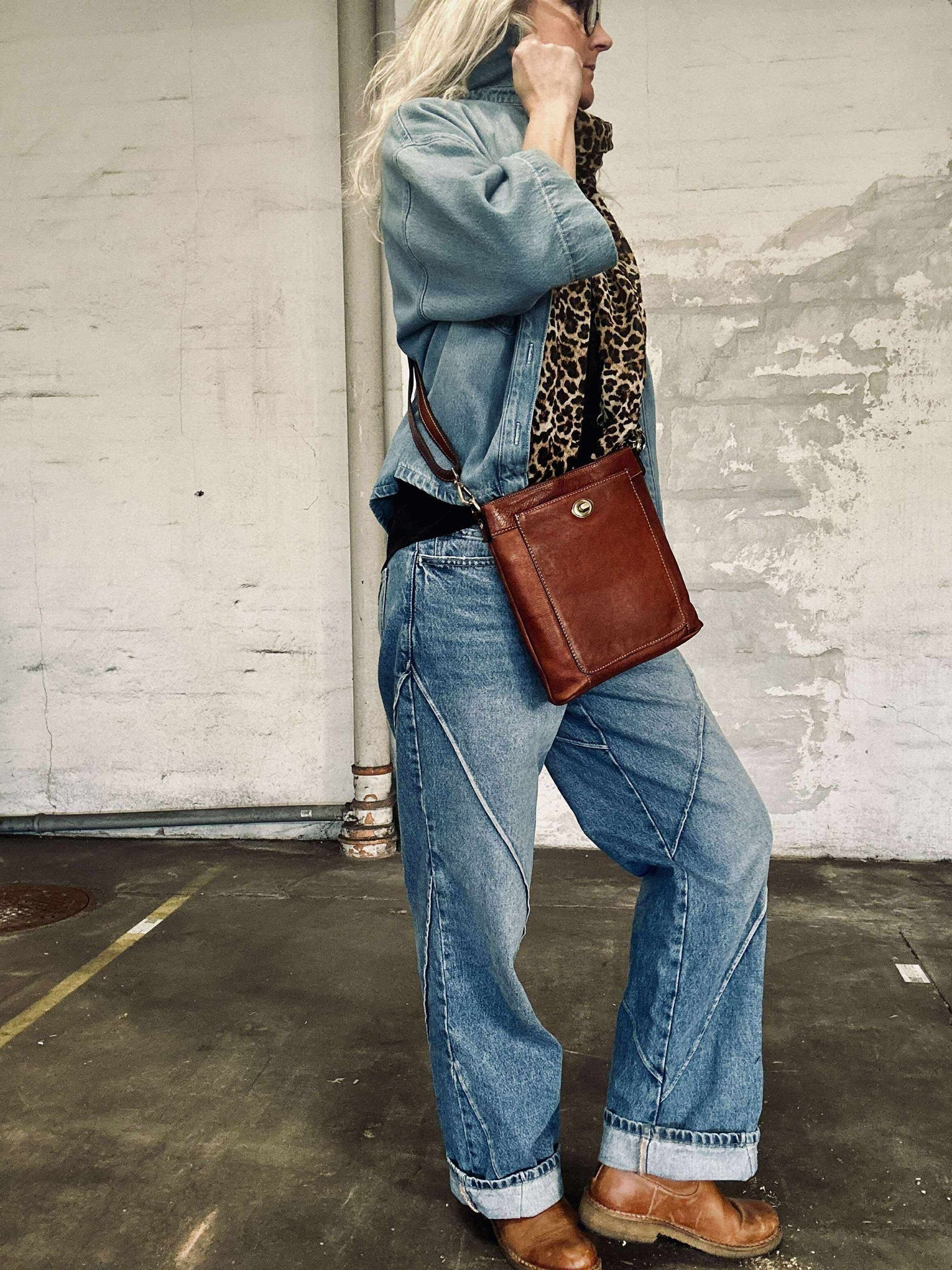 Crossover Moa liten - Cognac