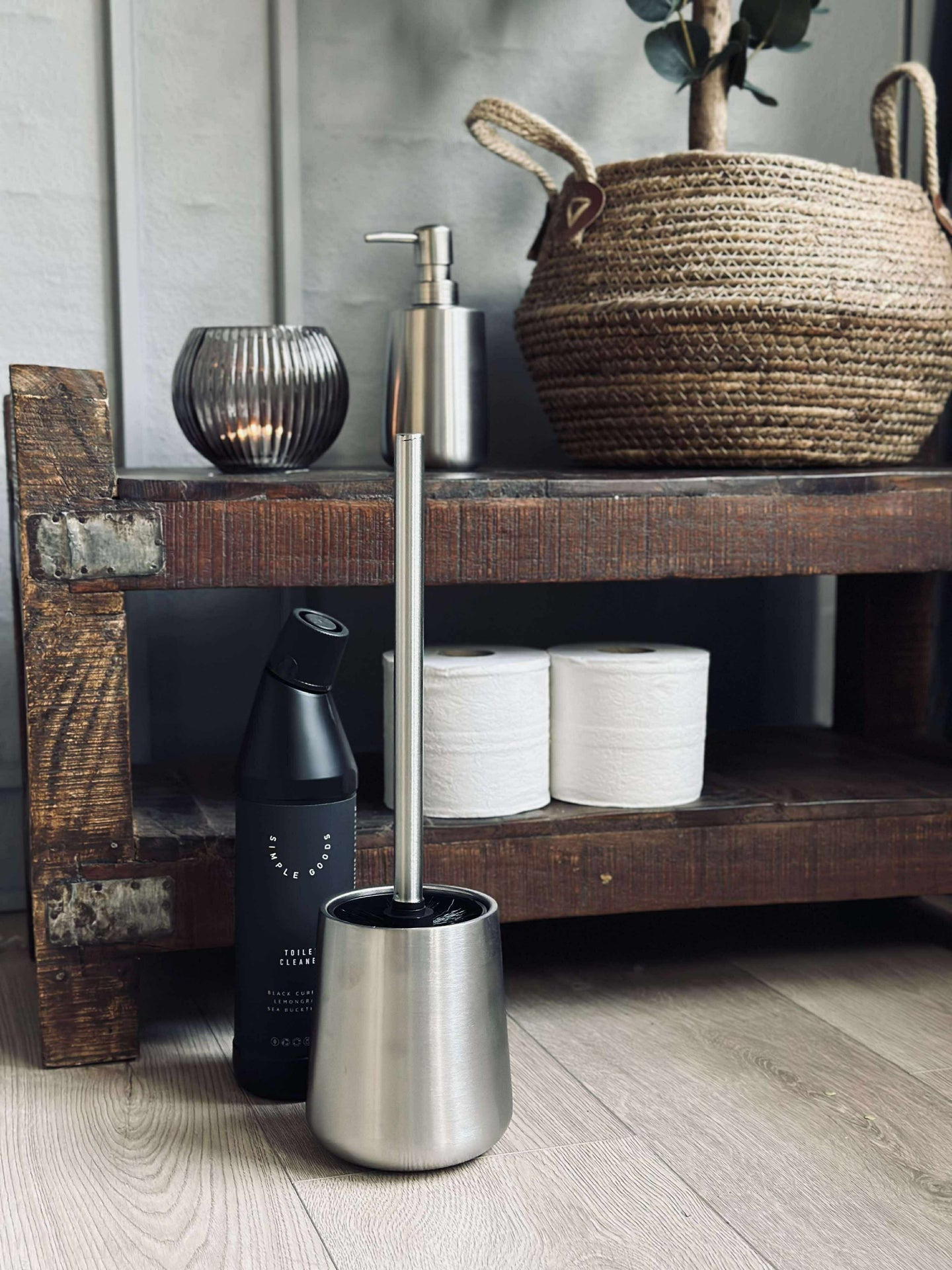 Toalettborste - Rostfritt stål