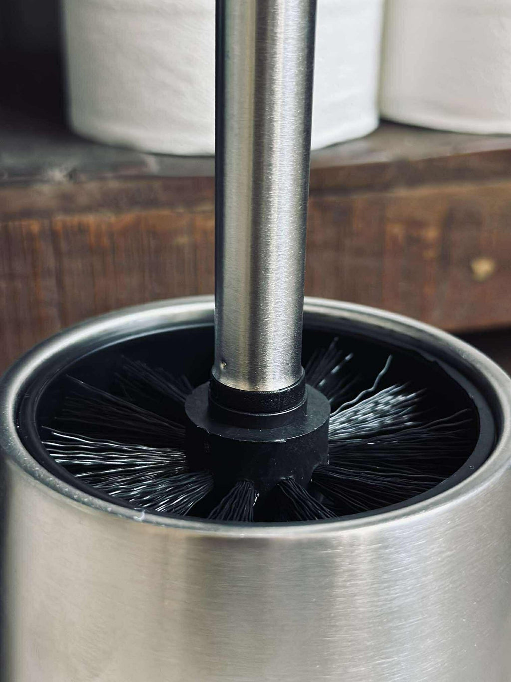 Toalettborste - Rostfritt stål