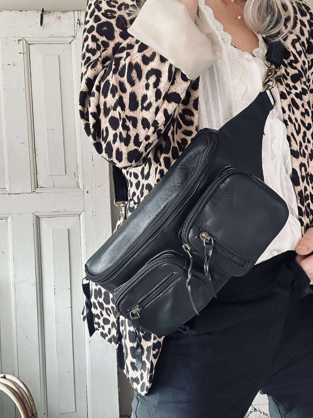 Midjeväska Kaya - Svart