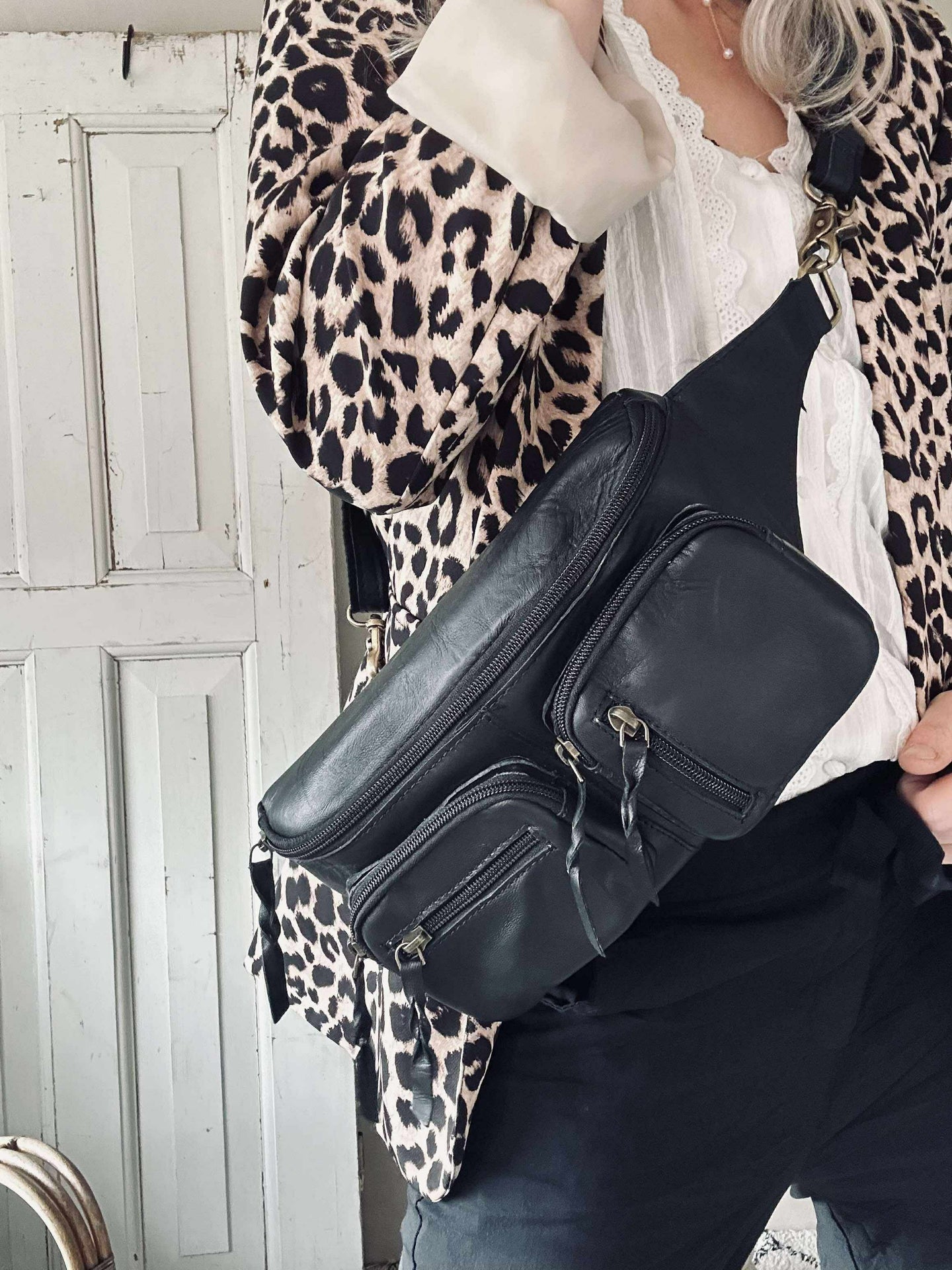 Midjeväska Kaya - Svart