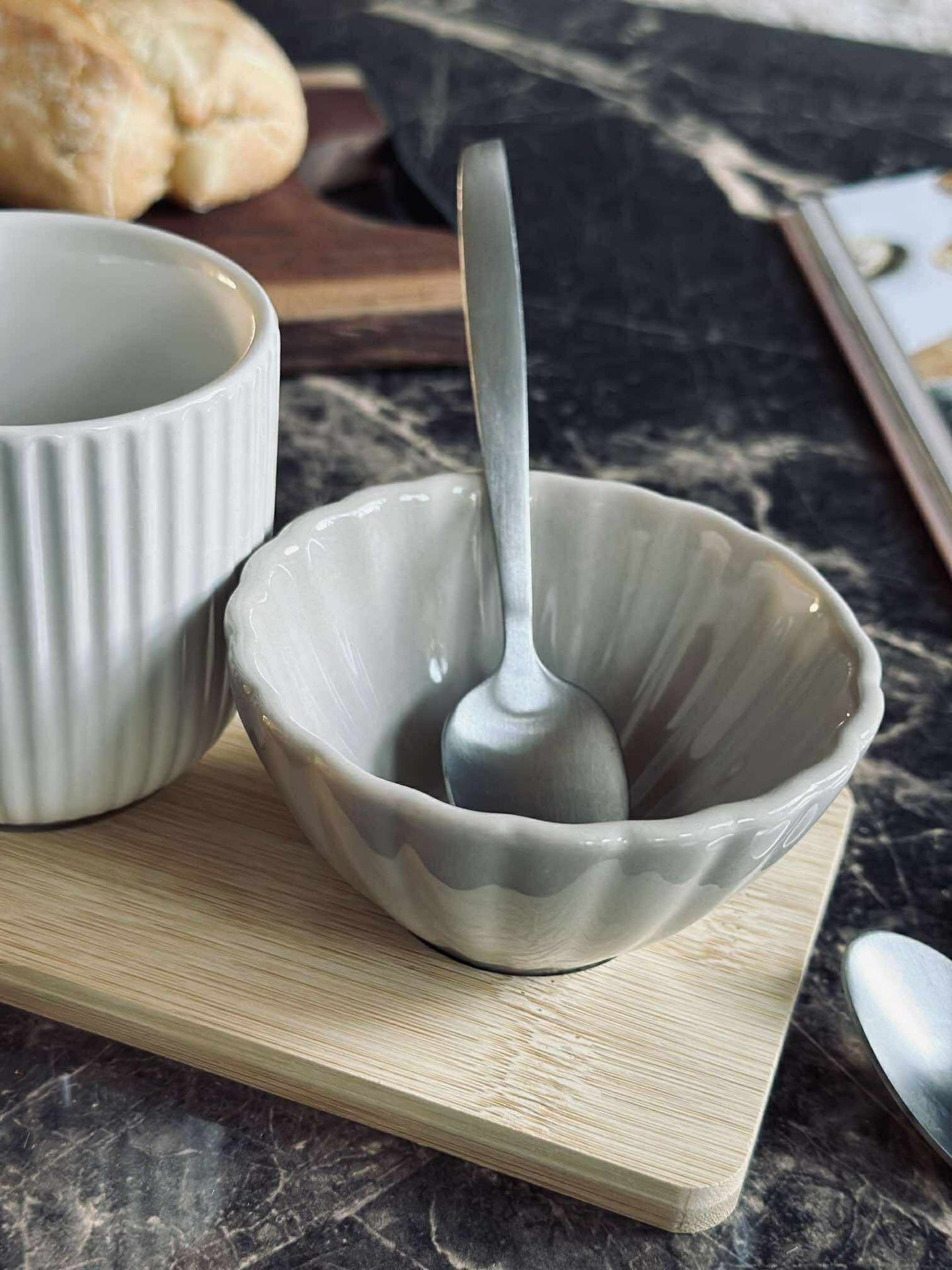 Tapas - 3 skålar och fat