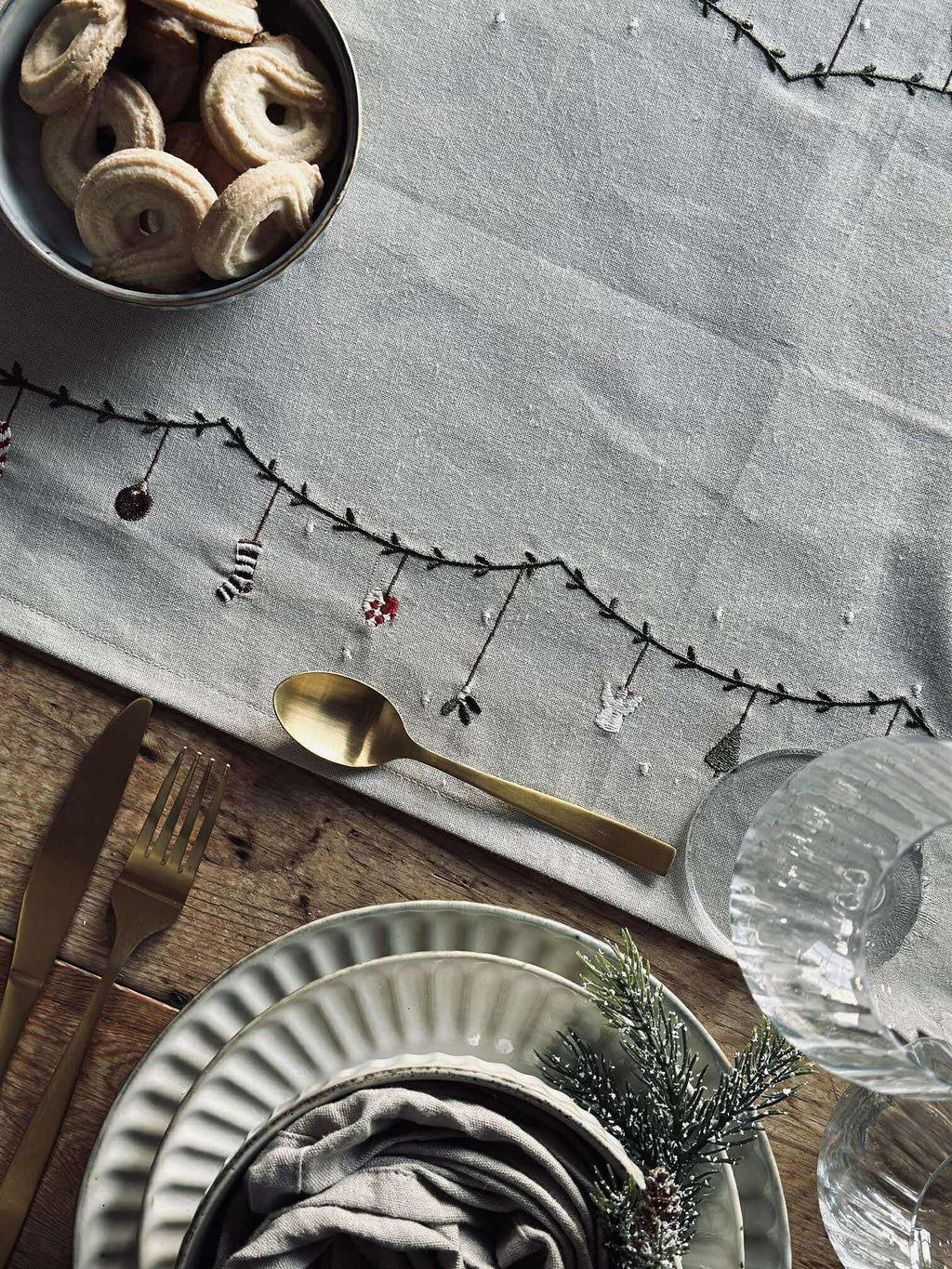 Julbordslöpare - 40x140 cm