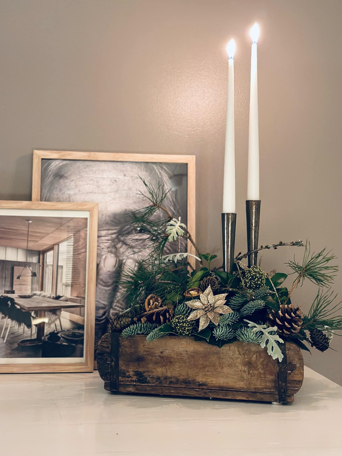 Mursteinsform - Mörkt trä