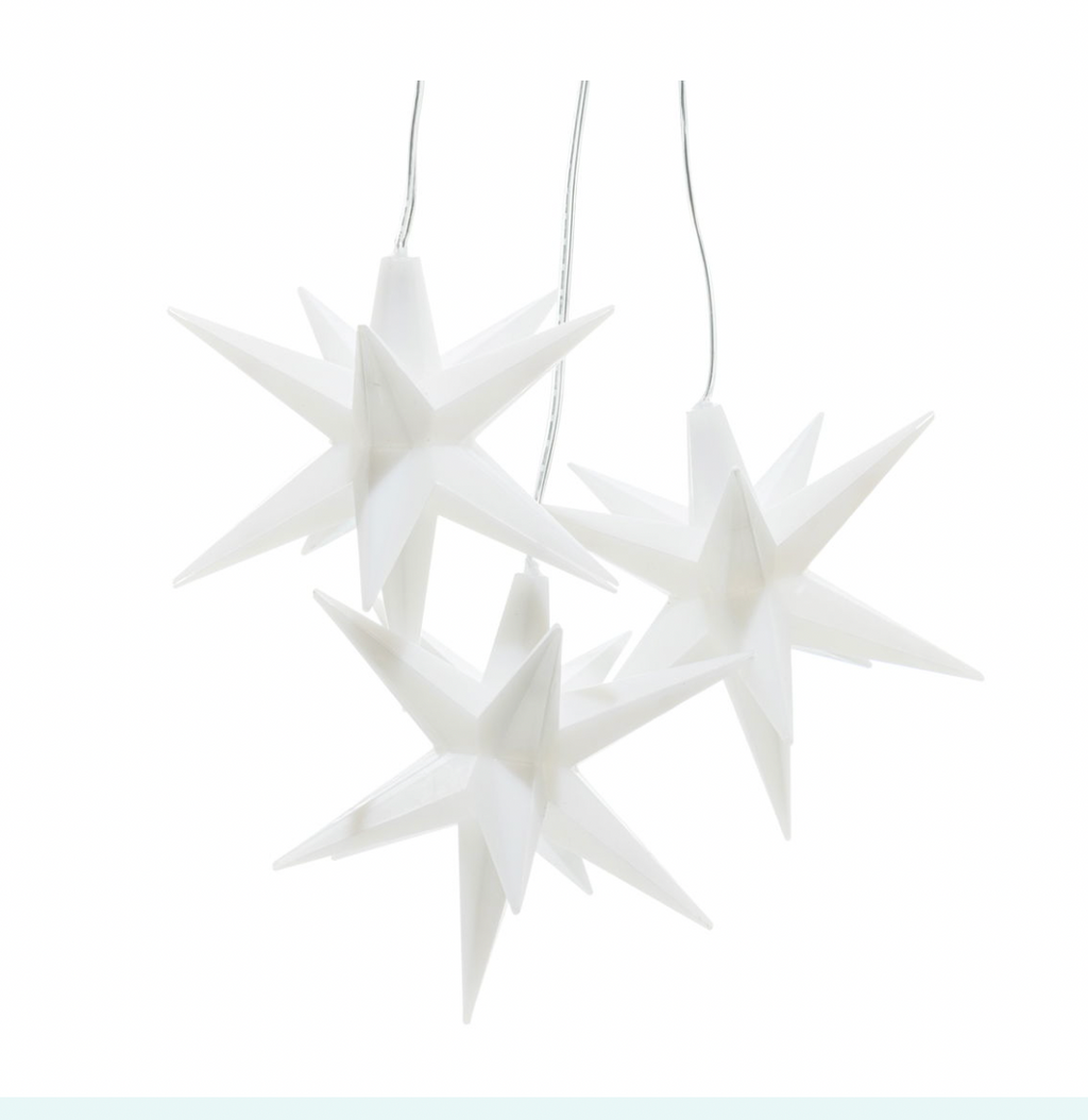 LED stjärnljus - 3 st. set