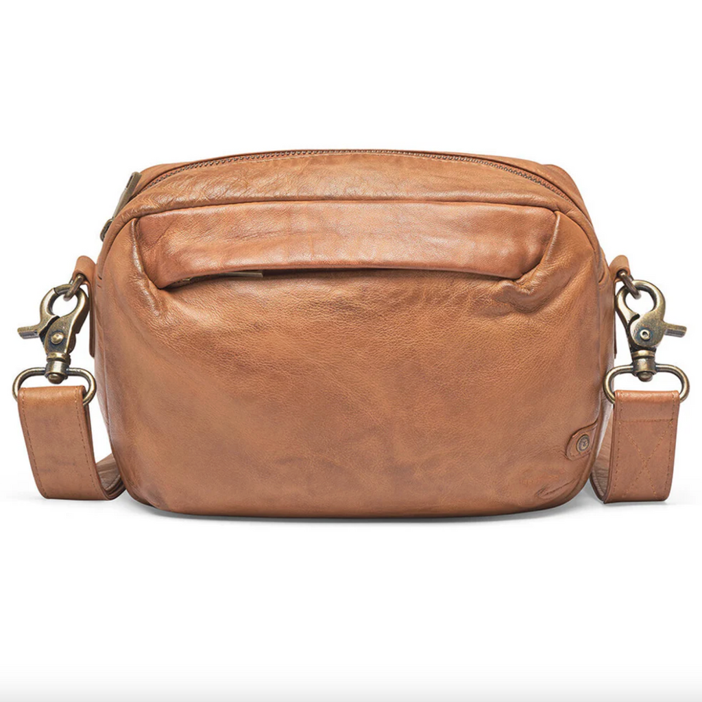 Axelremsväska Hanna Cognac