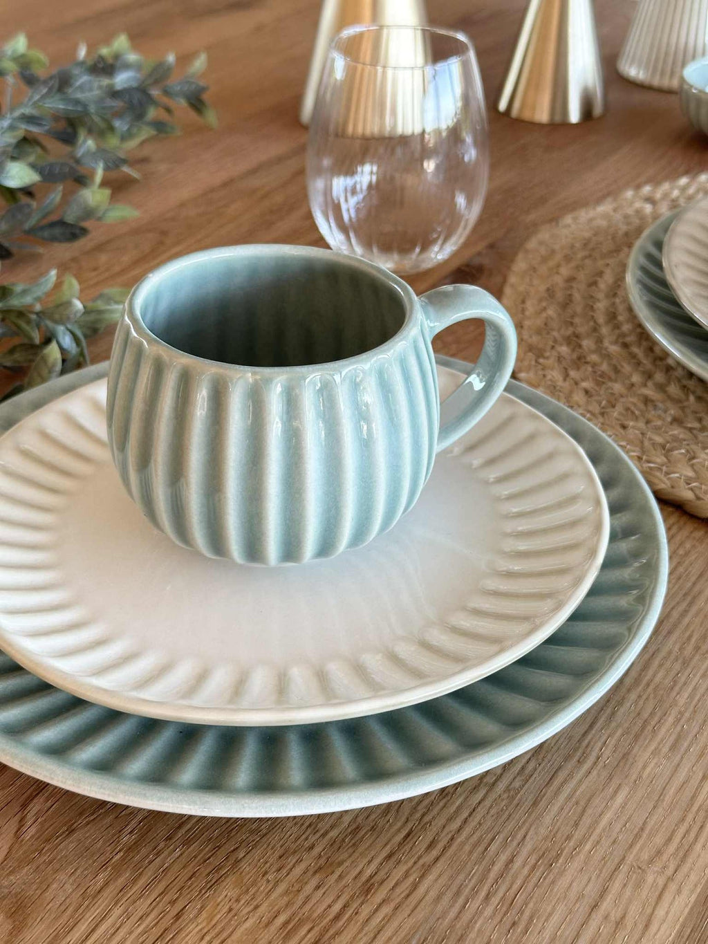 Tallrik VIGA Sand - Flera storlekar