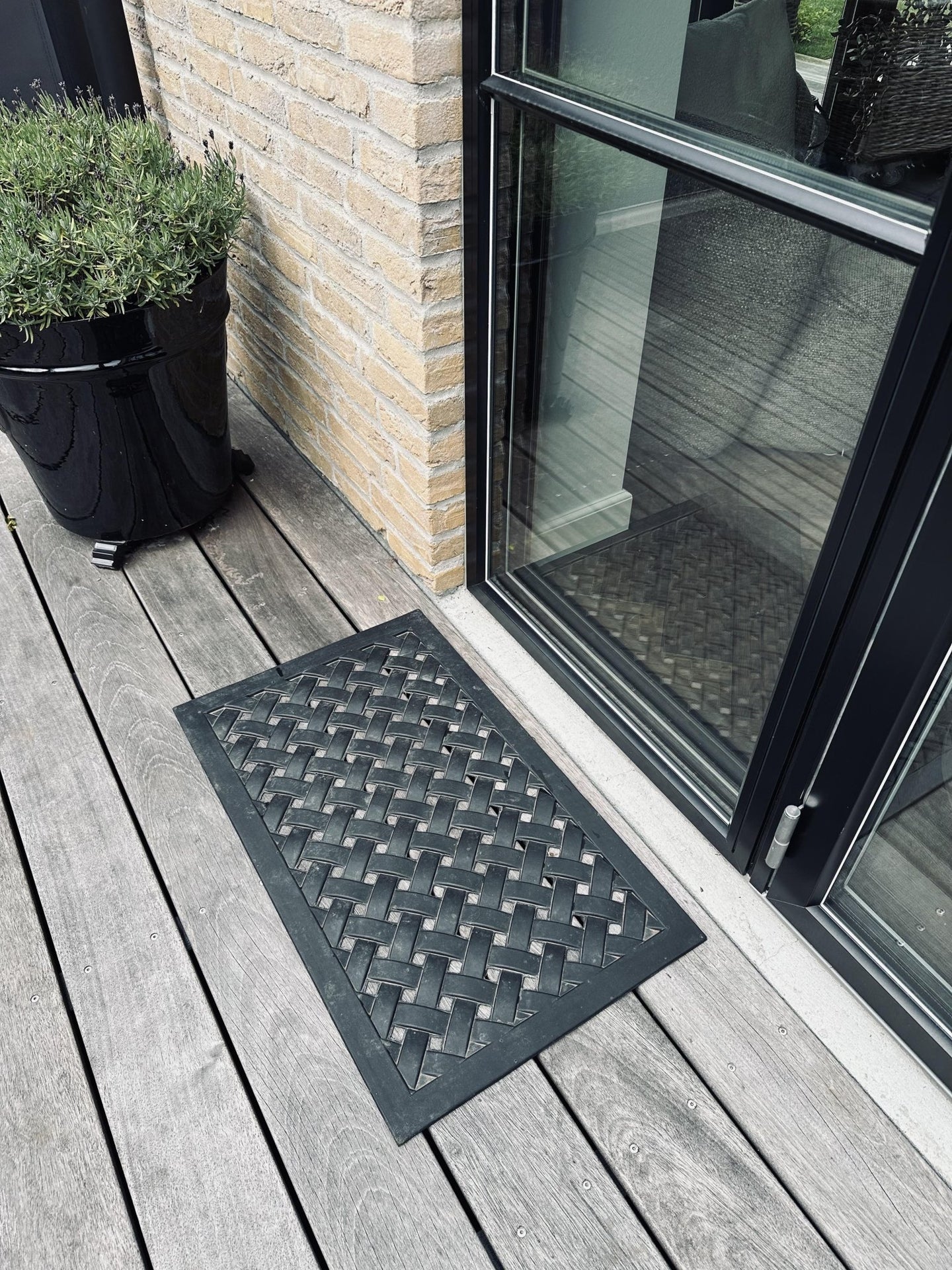 Dörmatta – Svart 45X75