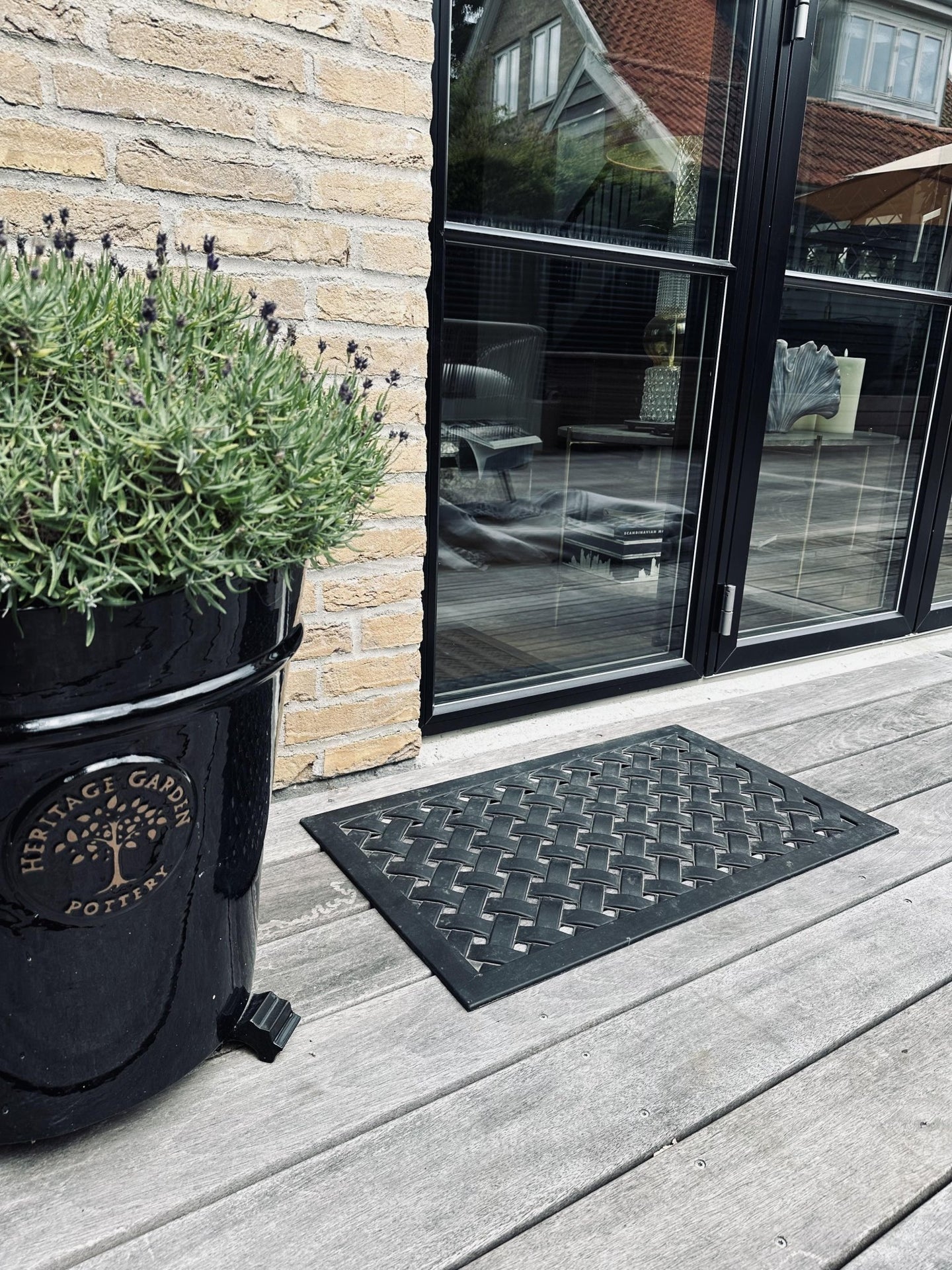 Dörmatta – Svart 45X75