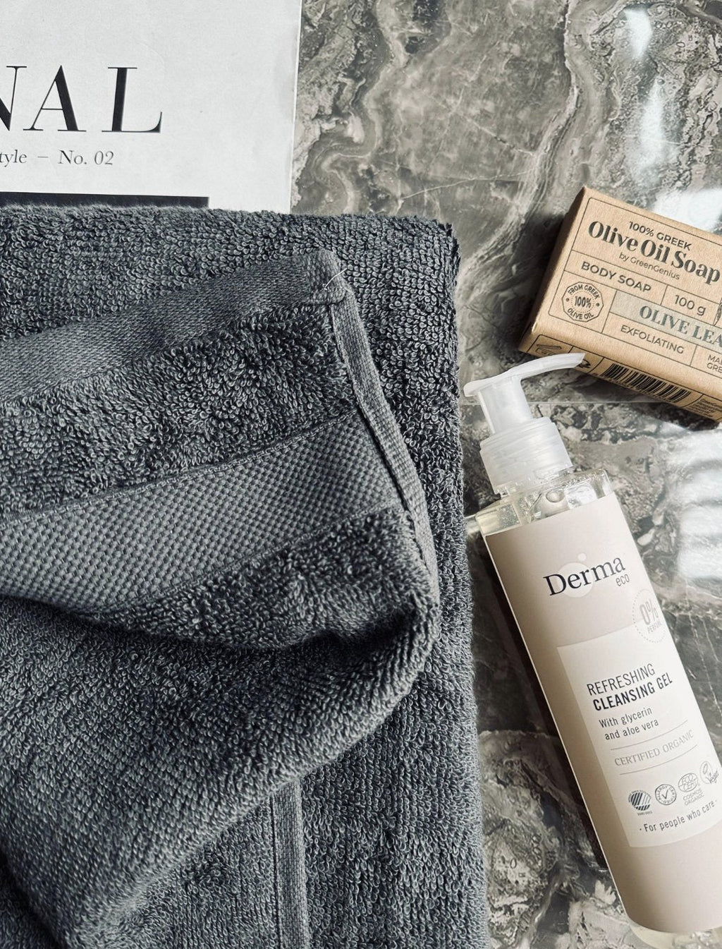 Handduk Koks - 70x140cm Öko-tex