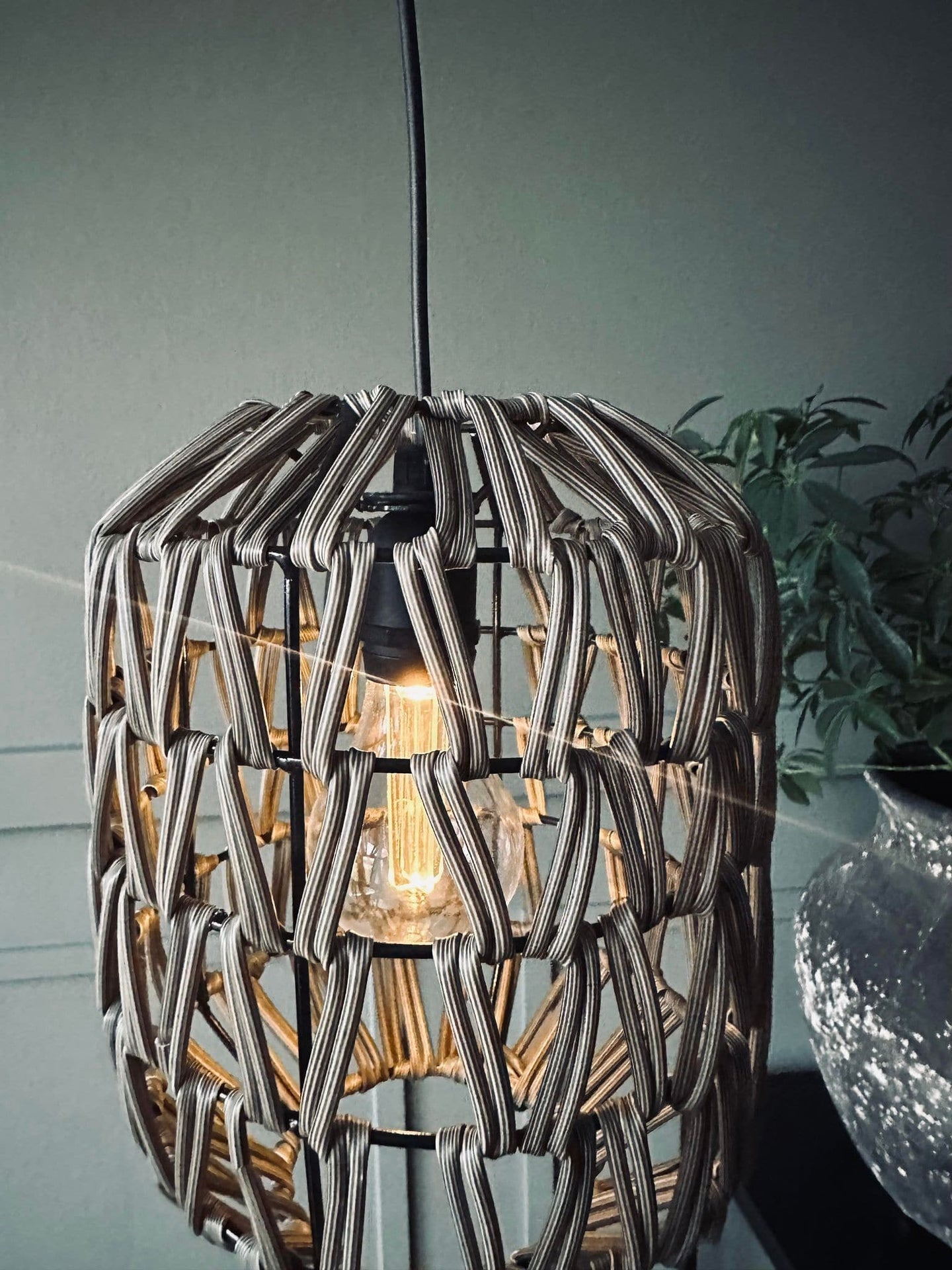 LED-lampa för batterier m. Timerfunktion - Godkänd för inomhus / utomhus