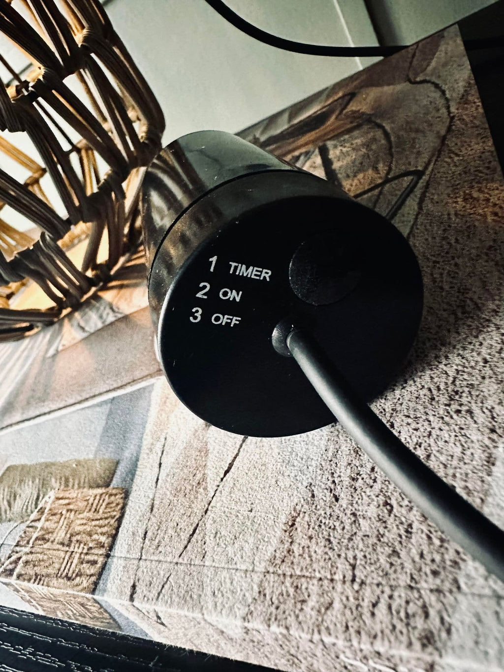 LED-lampa för batterier m. Timerfunktion - Godkänd för inomhus / utomhus