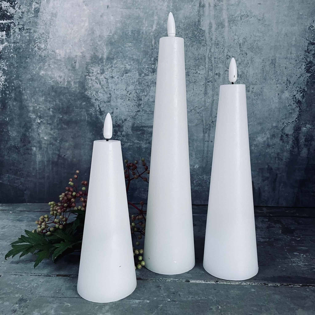 LED Ljus - 3st konljus inkl fjärrkontroll