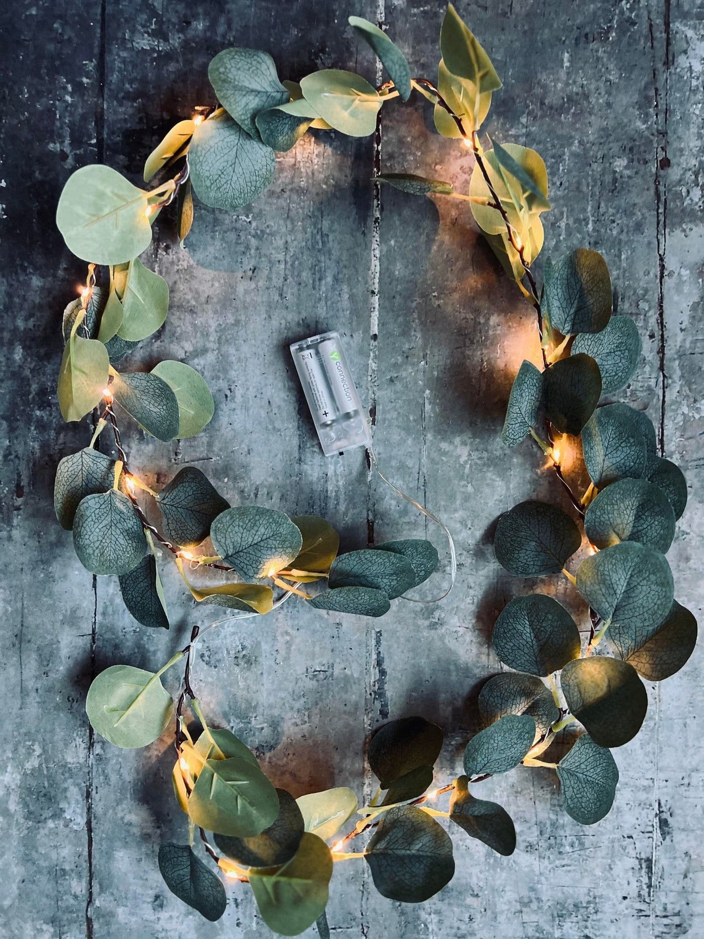 Ljusslinga med eukalyptus